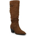 ジャーニーコレクション レディース ブーツ シューズ Women's Kaleah Pointed Toe Comfort Slouchy Boots Brow...