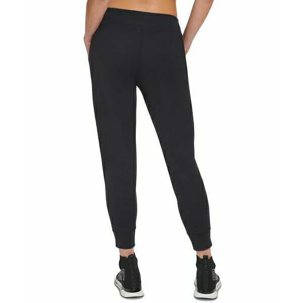 としてご ダナ キャラン ニューヨーク レディース カジュアルパンツ ボトムス Women's High Waist Fitness Jogging Pants Black: