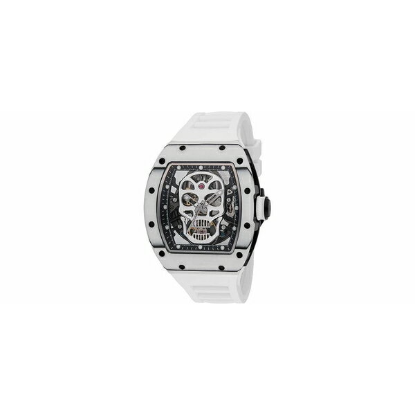 インビクタ メンズ 腕時計 アクセサリー Men's 49026 S1 Rally Automatic 3 Hand Black Dial Watch White