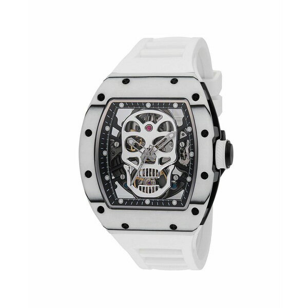 インビクタ メンズ 腕時計 アクセサリー Men's 49026 S1 Rally Automatic 3 Hand Black Dial Watch White