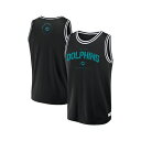 ファナティクス メンズ シャツ トップス Men's Black Miami Dolphins Elements Future Ground Jersey Tank Top Black(4)