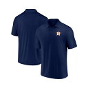 ファナティクス メンズ シャツ トップス Men's Navy Houston Astros Primary Logo Polo Shirt Navy(4)