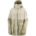 サロモン レディース スノーボード スポーツ Snow Rebel Jacket - Women's 2023 Roasted Cashew/Ao/Pl