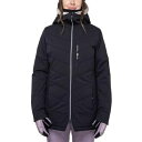 シックスエイトシックス レディース スノーボード スポーツ Cloud Insulated Jacket - Women's Black Geo Jacquard