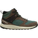メレル メンズ ハイキング スポーツ Wildwood Mid LTR WP Boot - Men's Forest