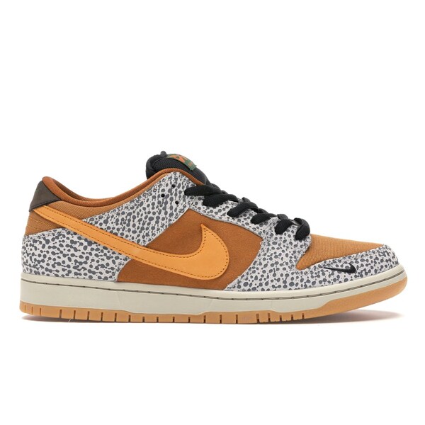 楽天astyNike ナイキ メンズ スニーカー 【Nike SB Dunk Low Safari】 サイズ US_6.5（24.5cm） Black/Orange-Cement Grey-Outdoor green