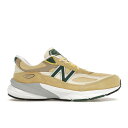 New Balance ニューバランス メンズ スニーカー 【New Balance 990v6 MiUSA Sulphur Green】 サイズ US_5.5(23.5cm) Sulphur/Green(4)