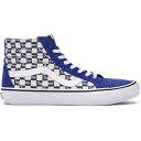 Vans バンズ メンズ スニーカー 【Vans Sk8-Hi】 サイズ US_8.5(26.5cm) Supreme Blue Checker Logo