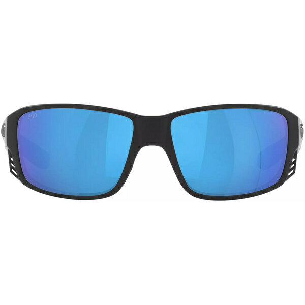 コスタデルマール メンズ サングラス・アイウェア アクセサリー Costa Del Mar Tuna Alley Sunglasses Black/Blue Mirror