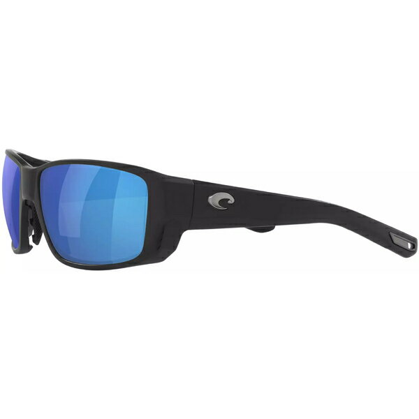 コスタデルマール メンズ サングラス・アイウェア アクセサリー Costa Del Mar Tuna Alley Sunglasses Black/Blue Mirror