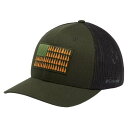 コロンビア レディース 帽子 アクセサリー Columbia Mesh Tree Flag Ball Cap Stone Green Mod Camo