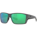 コスタデルマール メンズ サングラス・アイウェア アクセサリー Costa Del Mar Reefton Pro Sunglasses Green Mirro...