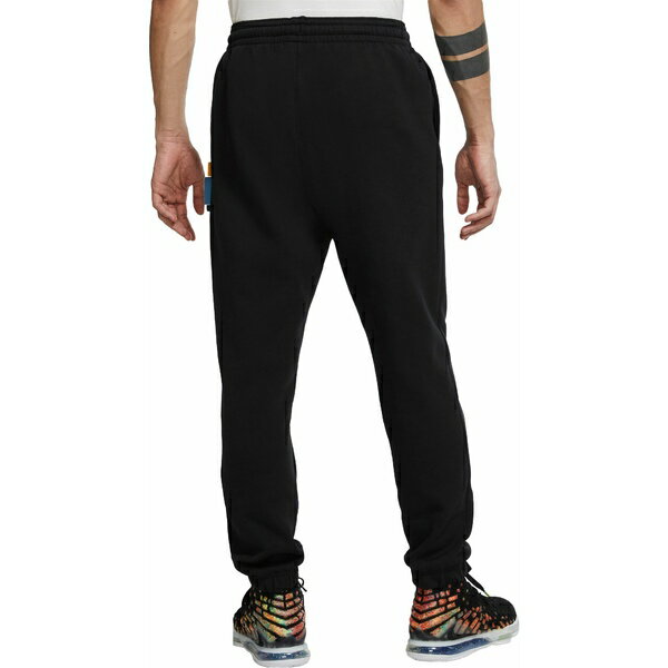 ナイキ メンズ カジュアルパンツ ボトムス Nike Men's LeBron Fleece Pants Black