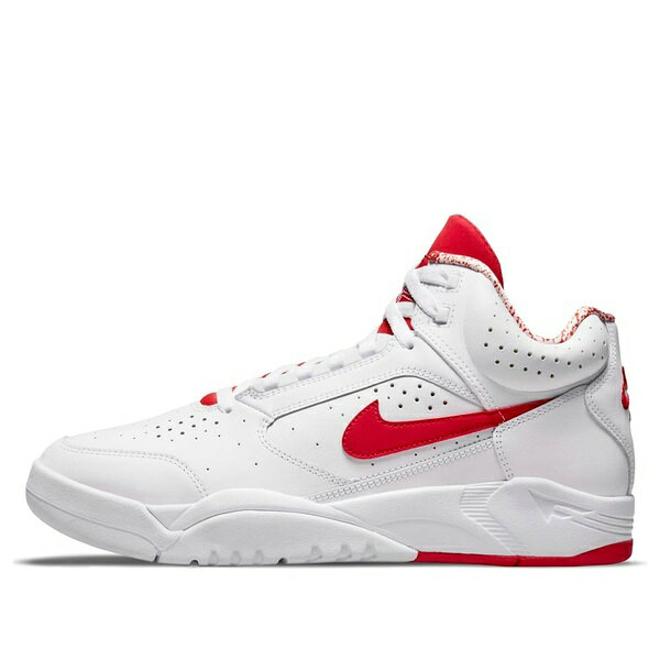 Nike ナイキ メンズ スニーカー 【Nike Air Flight Lite Mid 'White University Red' DJ2518-101】 サイズ US_12.5(30.5cm)