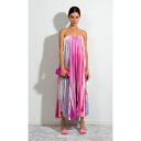 サラバッタグリア レディース ワンピース トップス Pliss Dress Pink Rainbow