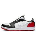 Air Jordan ジョーダン レディース スニーカー White-Gym Red-Black 【(WMNS) Air Jordan 1 Low Slip 'Black Toe' AV3918-102】 サイズ US_6.5(23.5cm)(4)