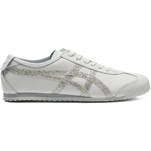ASICS アシックス メンズ スニーカー 【Onitsuka Tiger Mexico 66 Candy Glitter Series White Pure Silver】 サイズ US_M_4.5 White/Pure Silver