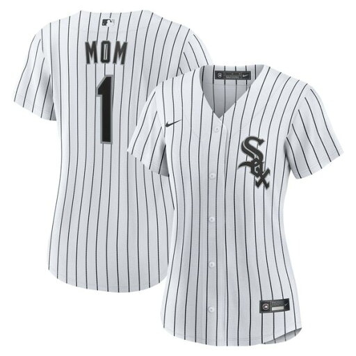 ナイキ レディース ユニフォーム トップス Chicago White Sox Nike Women's #1 Mom Home Replica Jersey White ナイキ レディース ユニフォーム トップス Chicago White Sox Nike Women's #1 Mom Home Replica Jersey White