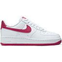 Nike ナイキ レディース スニーカー 【Nike Air Force 1 Low White Wild Cherry (Women's)】 サイズ US_7(24.0cm) White/Wild Cherry-White-Noble Red(4)