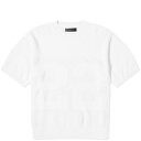 アミリ メンズ Tシャツ トップス AMIRI 22 Knitted T-Shirt White