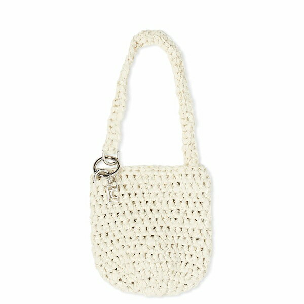 楽天astyロウ クラシック レディース ショルダーバッグ バッグ Low Classic Recycled Knit Bag Neutrals