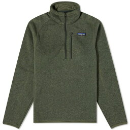 パタゴニア パタゴニア メンズ パーカー・スウェットシャツ アウター Patagonia Better Sweater 1/4 Zip Green