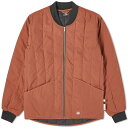 ディッキーズ ディッキーズ メンズ ジャケット＆ブルゾン アウター Dickies Premium Collection Quilted Jacket Brown