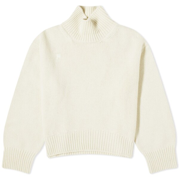 楽天astyパンガイア レディース ニット&セーター アウター Pangaia Recycled Cashmere Knit Chunky Turtleneck Sweater Neutrals