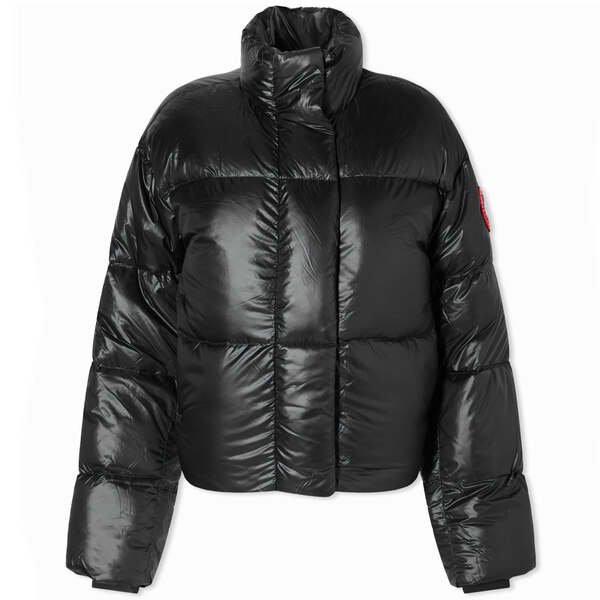 カナダグース カナダグース レディース ジャケット＆ブルゾン アウター Canada Goose Cypress Cropped Puffer Jacket Black