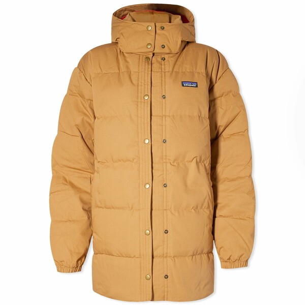 パタゴニア ブルゾン レディース パタゴニア レディース ジャケット＆ブルゾン アウター Patagonia Cotton Down Parka Brown