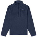 パタゴニア パタゴニア メンズ パーカー・スウェットシャツ アウター Patagonia Better Sweater 1/4 Zip Jacket Blue