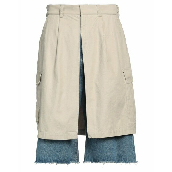 【送料無料】 アンブッシュ メンズ カジュアルパンツ ボトムス Cropped Pants Beige