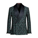 【送料無料】 イザイア メンズ ジャケット&ブルゾン アウター Blazers Blue