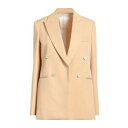 【送料無料】 ランバン レディース ジャケット&ブルゾン アウター Blazers Beige