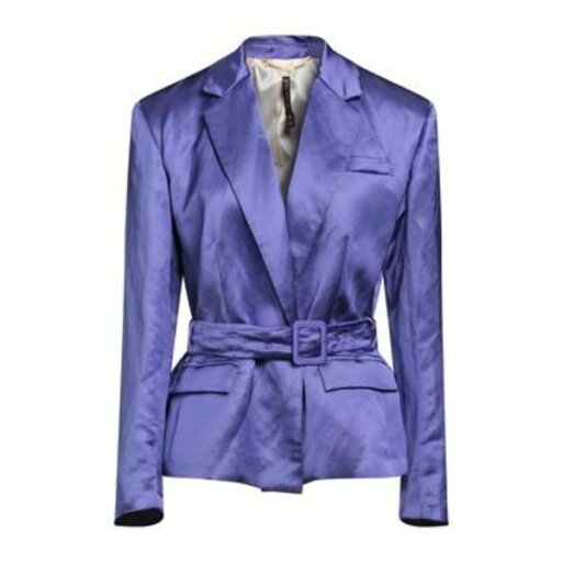 【送料無料】 マニラグレース レディース ジャケット&ブルゾン アウター Blazers Purple 【送料無料】 マニラグレース レディース ジャケット&ブルゾン アウター Blazers Purple