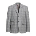 【送料無料】 トムブラウン メンズ ジャケット&ブルゾン アウター Blazers Grey