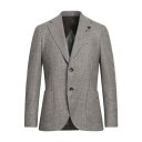 【送料無料】 ラルディーニ メンズ ジャケット&ブルゾン アウター Blazers Brown(4)