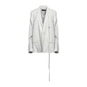 【送料無料】 アン ドゥムルメステール レディース ジャケット&ブルゾン アウター Blazers Grey(4)