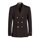 【送料無料】 ヴァレンティノ ガラヴァーニ メンズ ジャケット&ブルゾン アウター Blazers Brown