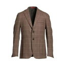 【送料無料】 イザイア メンズ ジャケット&ブルゾン アウター Blazers Beige