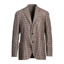 【送料無料】 ラルディーニ メンズ ジャケット&ブルゾン アウター Blazers Brown
