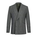 【送料無料】 マウリッツォ・ミリ メンズ ジャケット&ブルゾン アウター Blazers Grey