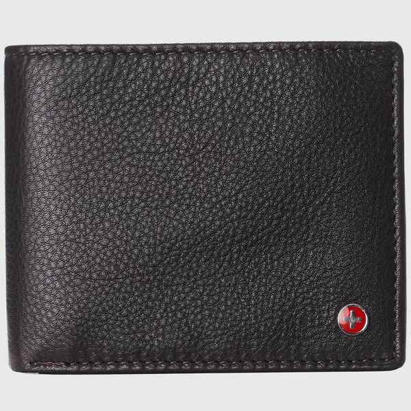 アルパイン スイス メンズ 財布 アクセサリー Men's Leather RFID Bifold Wallet 2 ID Windows Divided..