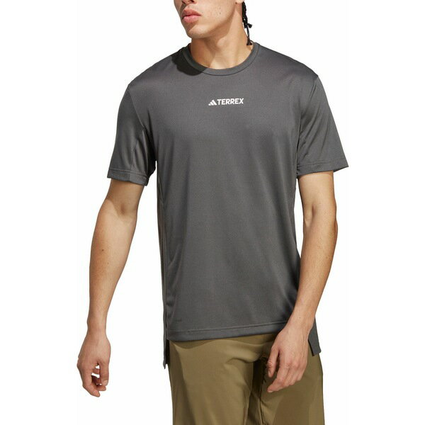 アディダス メンズ シャツ トップス adidas Men's Terrex Multi T-Shirt Black