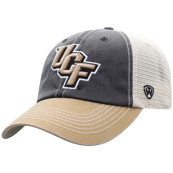 トップ・オブ・ザ・ワールド メンズ 帽子 アクセサリー UCF Knights Top of the World Off Road Adjustable Trucker Hat Black/Gold