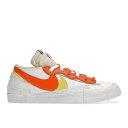 Nike ナイキ メンズ スニーカー 【Nike Blazer Low】 サイズ US_13(31.0cm) sacai White Magma Orange