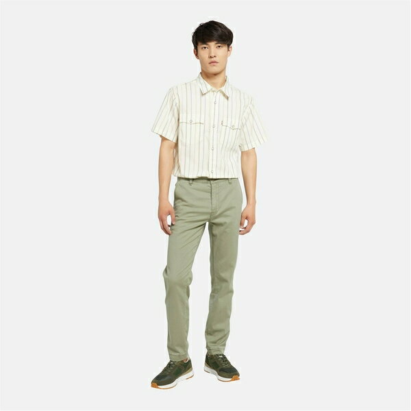リーバイス メンズ カジュアルパンツ ボトムス Levis Xx Chino Std Ii Deep Lichen Gr