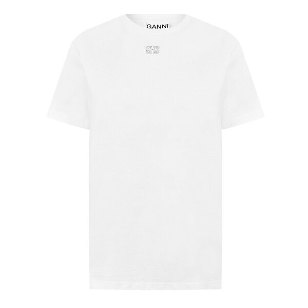 ガニー レディース カットソー トップス Rhinestone T-Shirt