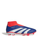 アディダス メンズ サッカー スポーツ Predator 24 League Laceless Firm Ground Football Boots