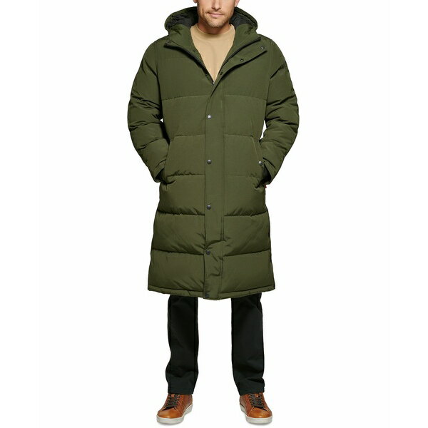 リーバイス メンズ ジャケット＆ブルゾン アウター Men 039 s Quilted Extra Long Parka Jacket Olive